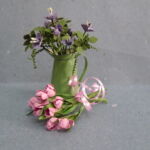 Tulpen. Ze wachten nog op en tulpenvaas.